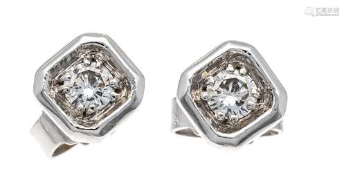 Brilliant stud earrings WG 585