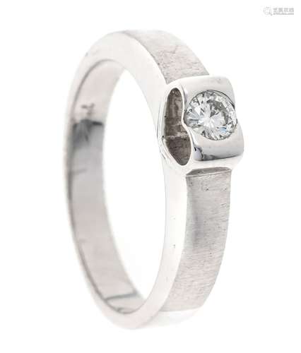 Brilliant ring WG 750/000 with