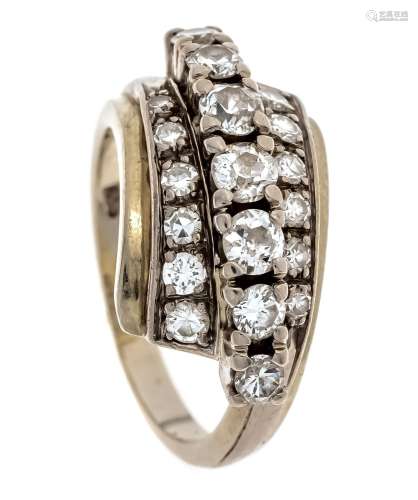 Old-cut diamond ring WG 585/00