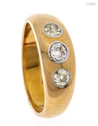 Old-cut diamond ring GG/WG 585