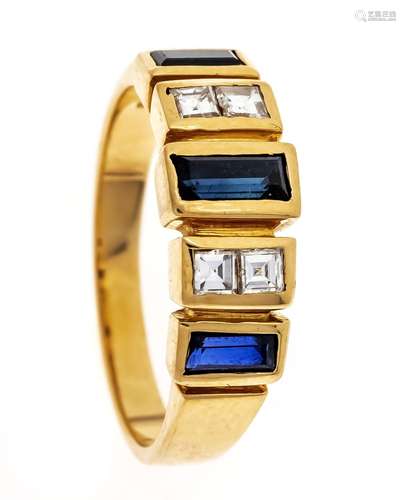 Sapphire and diamond ring GG 7