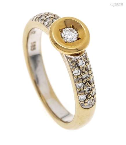 Brilliant ring GG 585/000 with