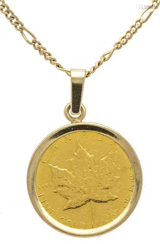 Coin pendant GG 333/000 with a