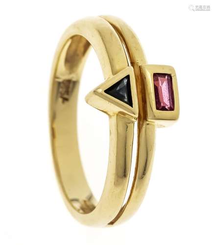 Tourmaline ring GG 585/000 wit