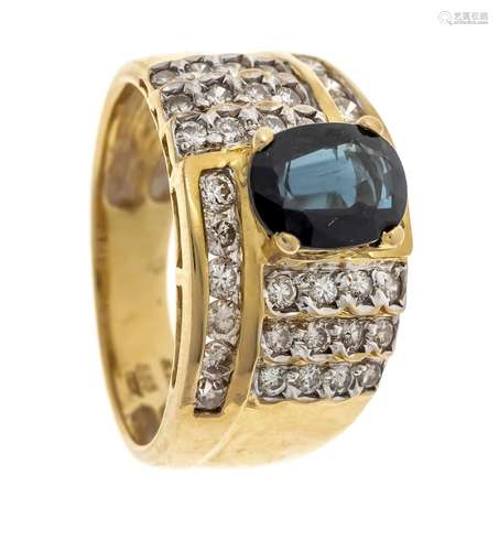 Sapphire and diamond ring GG 5