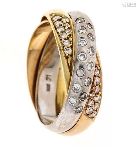 Brilliant ring GG/WG/RG 585/00