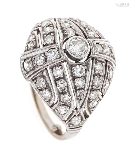 Art Deco old-cut diamond ring