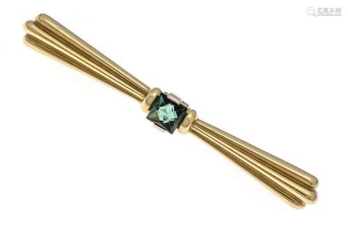 Tourmaline pin G 585/000 with