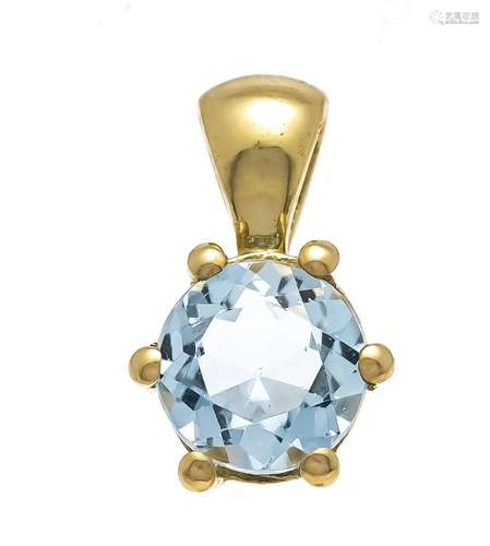 Aquamarine pendant GG 750/000