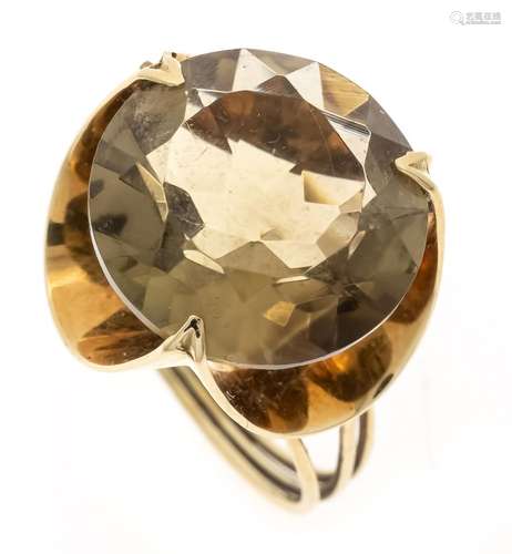 Smoky quartz ring GG 585/000 w