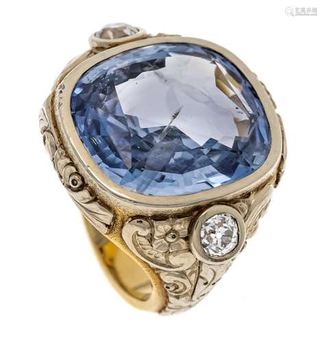 Ceylon sapphire diamond ring G