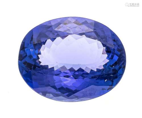 Tanzanite 6,94 ct oval faceted