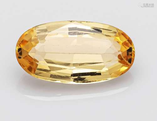 Imperial Topaz 4,47 ct, oval f