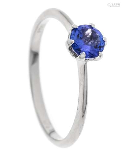 Tanzanite ring platinum 950/00