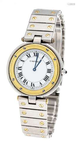 Cartier Santos Ronde, steel go