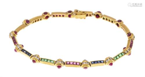 Multicolour bracelet GG 750/00