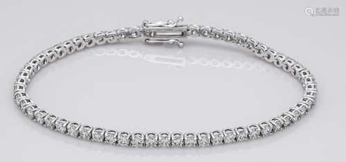 Tennis diamond bracelet WG 750