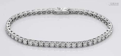 Tennis diamond bracelet WG 750