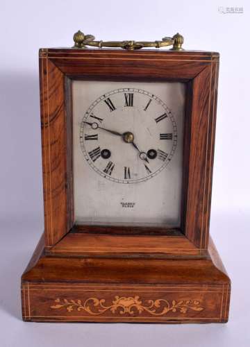 A RARE 19TH CENTURY FRENCH VALERY OF PARIS CAMPAIGN CLOCK. 2...