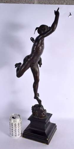 French School (C1900) Bronze, Barbedienne Foundeur, Hermes. ...