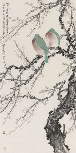 贾广健辛卯（2011）翠玉凝香设色纸本软片