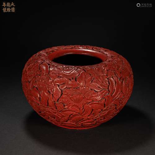 Qing Dynasty of China,Lacquerware Bowl