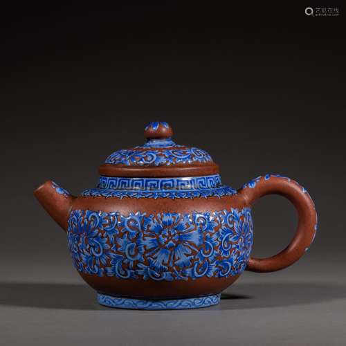 Qing Dynasty of China,Zisha Enamel Pot