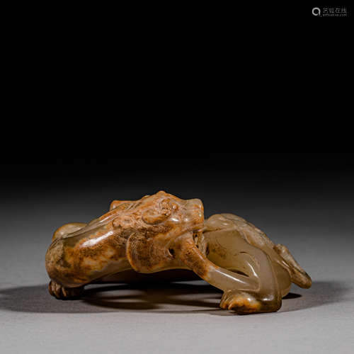 Han Dynasty of China,Hetian Jade Auspicious Beast