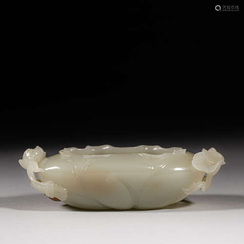 Qing Dynasty of China,Hetian Jade Pen Washing