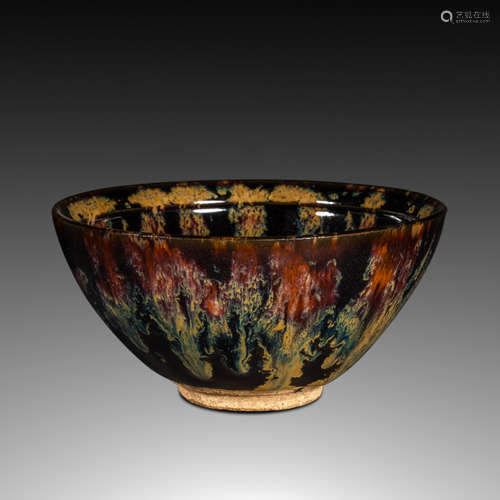 Song Dynasty of China,Jizhou Kiln Tiger Down Glaze Porcelain...