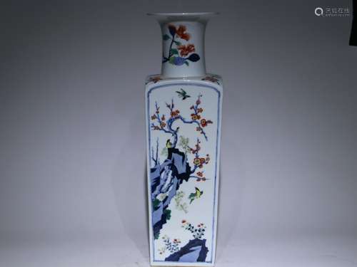 Chinese Song Dynasty -Guanware Gild Stripe Pattern Vase