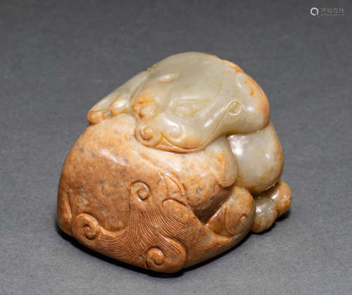 Jade beast of Hetian, China