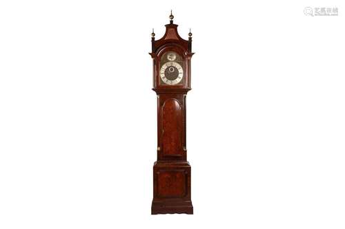 19th C ENGLISH TALL CASE CLOCK