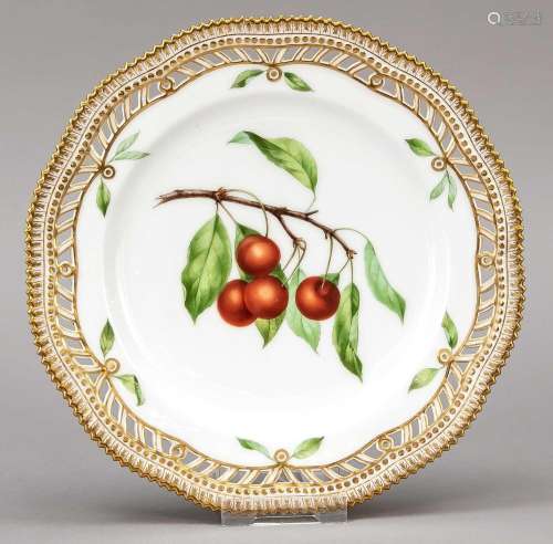 Plate, Royal Copenhagen, mark 1894-