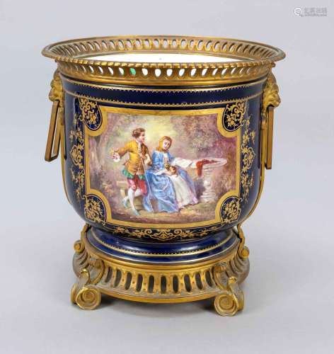 Cachepot, Sevres, 18th century, pol