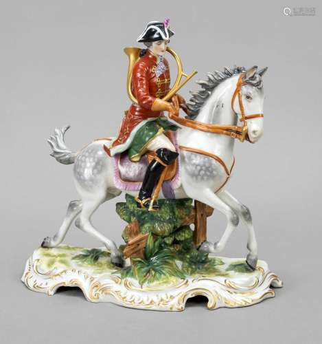 Rider on horseback, Müller & Co., V