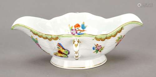 Gravy boat with side handles, Heren