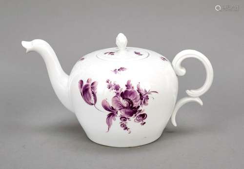 Teapot, Nymphenburg, mark 1925-1975