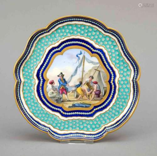 Bowl, Sevres, 1788, painter's mark