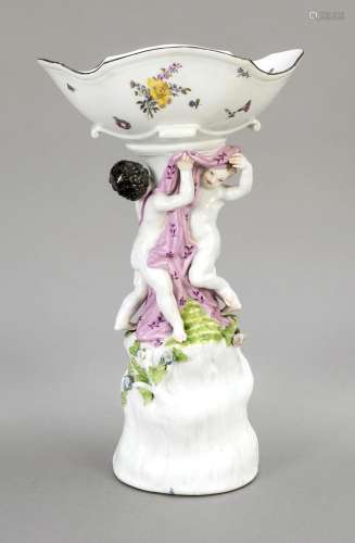 Figural centrepiece, Meissen, c. 17