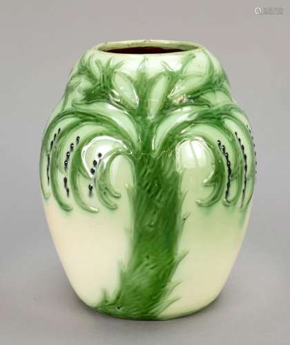 Vase, ceramics, Kandern pottery, c.