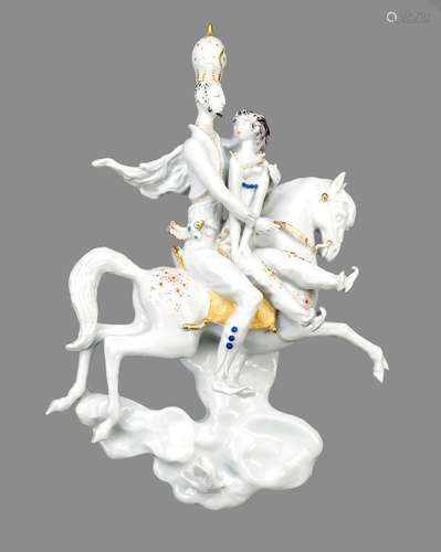 Wall figure, Magic Horse, Meissen,