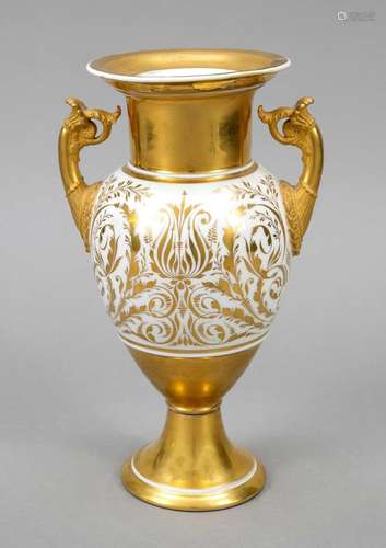 French vase, KPM Berlin, 19th centu