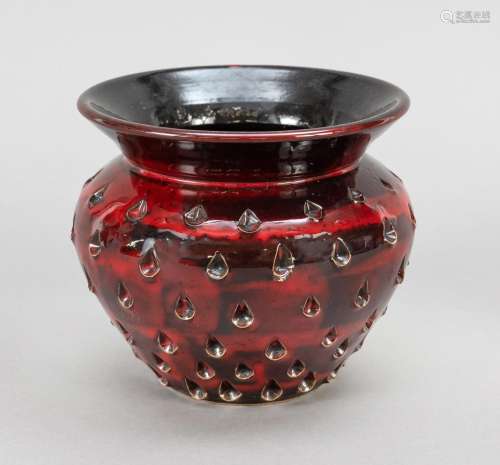 Vase, 20th century, ceramic, bulbou