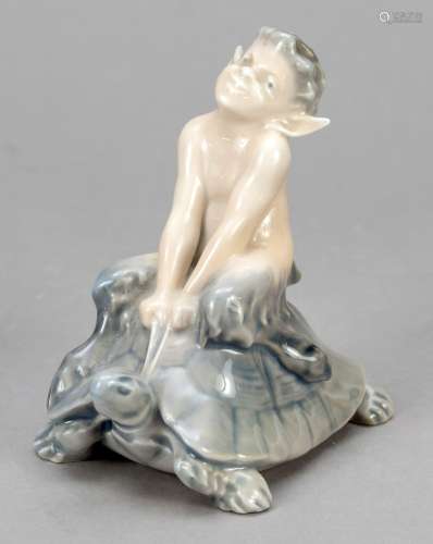 Faun riding on a turtle, Royal Cope