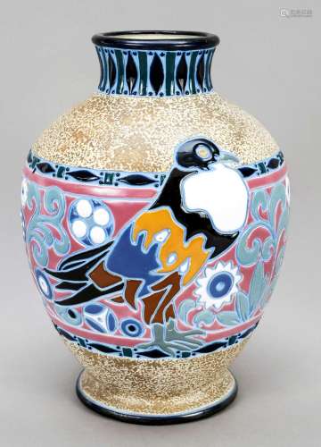 Vase, Czechoslovakia, 20th century,
