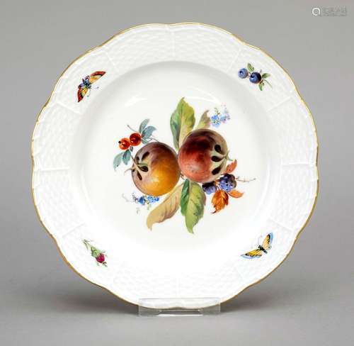 Plate, Meissen, mark 1934, 1st choi