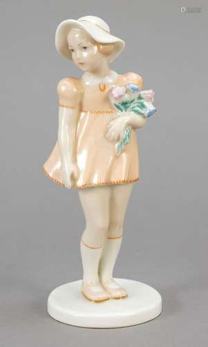 Art Nouveau figure, Hutschenreuther