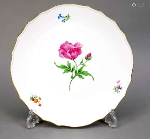 Cake plate, Meissen, 1950s, 2nd cho