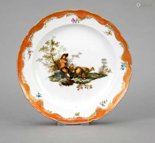 Plate, Meissen, Marcolini mark 1774